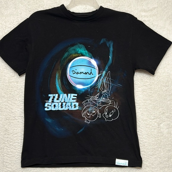 Diamond Supply Co  Space Jam Tune Squad T-Shirt size medium - Picture 1 of 7